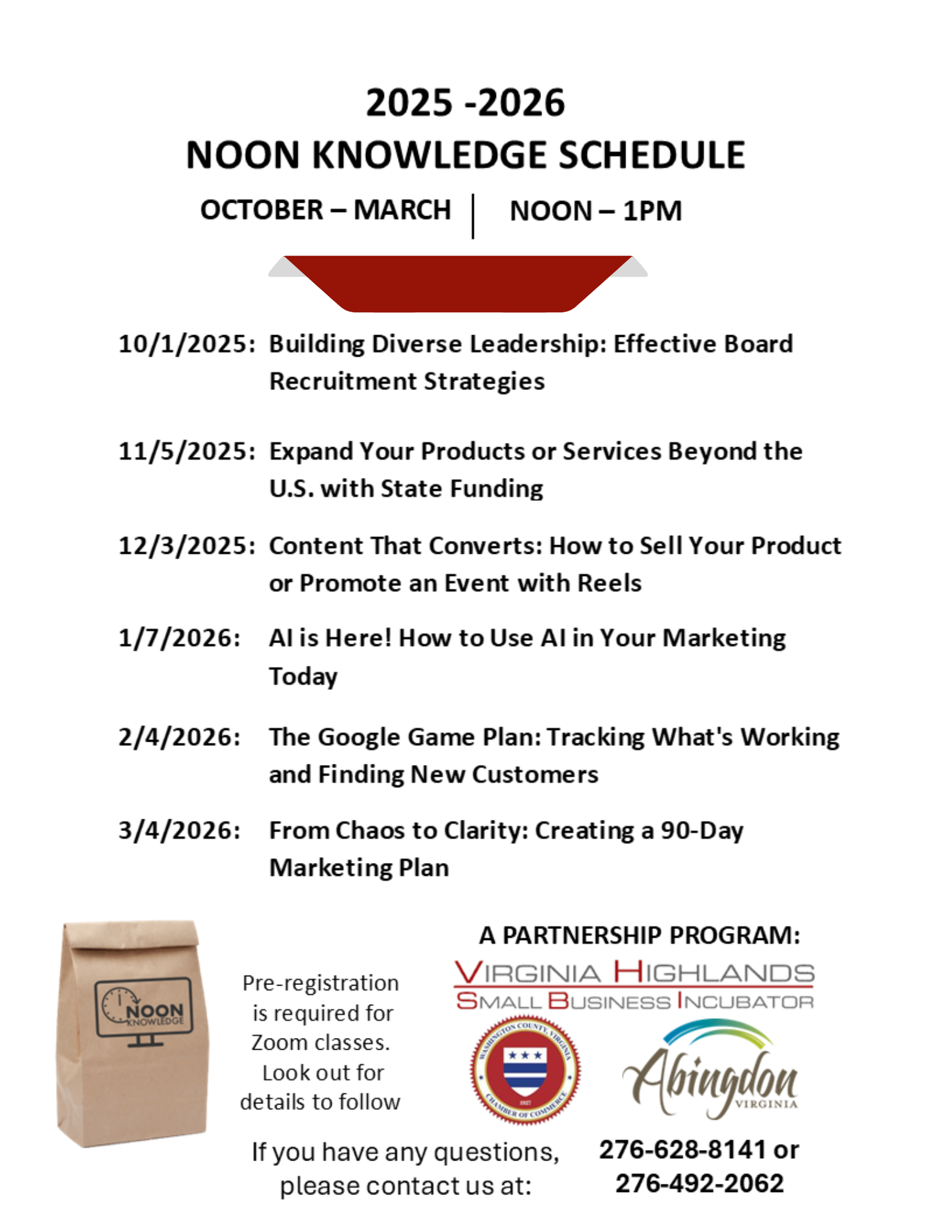 Noon Knowledge Classes